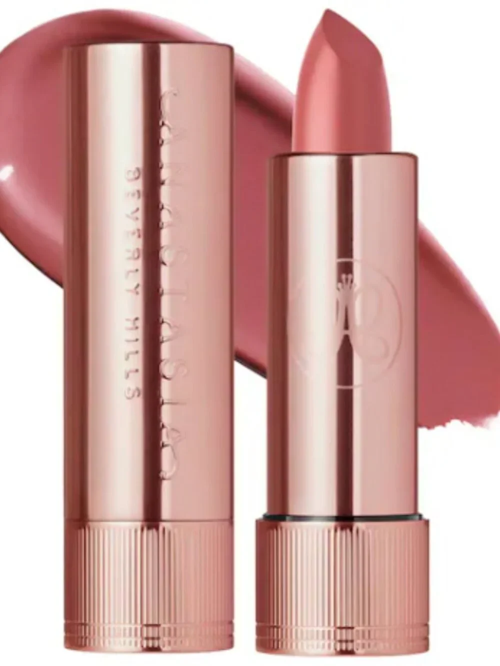 Anastasia Beverly Hills Satin Lipstick - Dusty Rose - NIB $26 MSRP